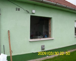 Családi ház bontás-beépítés